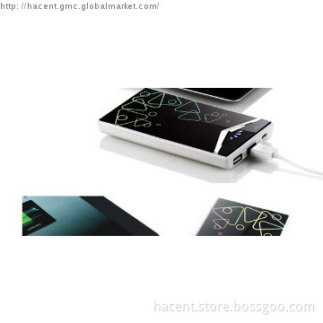 10000mah superb slim dual usb power bank with polymer battery